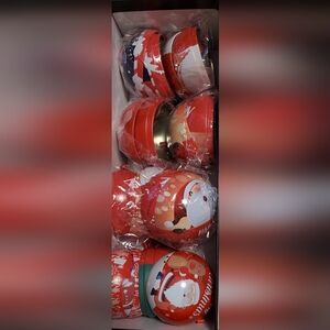 Festive Santa Christmas Ornaments